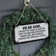 thumbnail image 1 of Wooden Doorplate Wall Hanging Board | My Sweet Lord Plaque Sign | Rustic Home Wall Decoration | Gratitude Reminder | Durable Solid Wood | Easy Mounting | 6x6 Inch | 1 Piece, 1 of 6