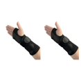 thumbnail image 4 of Soidarity Muñequera de poliéster, tipo adhesivo, repuesto para alivio del dolor, soporte ajustable, accesorios protectores con placa de acero Bien 2piezas, 4 of 6