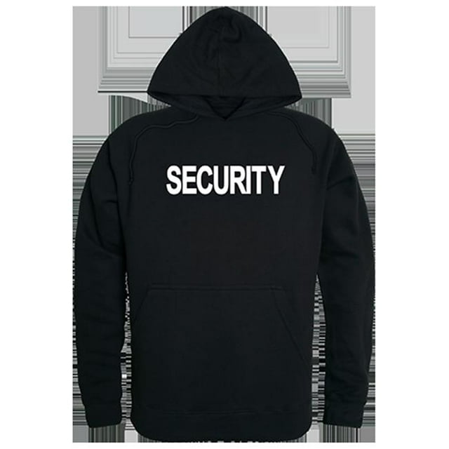 Rapid Dominance RS4-SEC-BLK-04 Sweat à Capuche Graphique de Sécurité, Noir - Extra Large