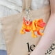 thumbnail image 2 of Llavero De Perro Esqueleto Articulado, Ideal Para Mochilas Y Bolsos. Juguete Antiestrés Portátil., 2 of 6