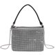 thumbnail image 1 of Bolso de hombro con diamantes de imitación para mujer, bolso cruzado con cadena de embrague de diamantes (negro) Likrtyny Para estrenar, 1 of 9