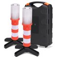 thumbnail image 3 of Advancent Linterna potente con estuche de almacenamiento, luz estroboscópica de seguridad a prueba de agua, antorcha de tráfico de carretera, Ropa Deportiva, Zapatos Naranja, 3 of 6
