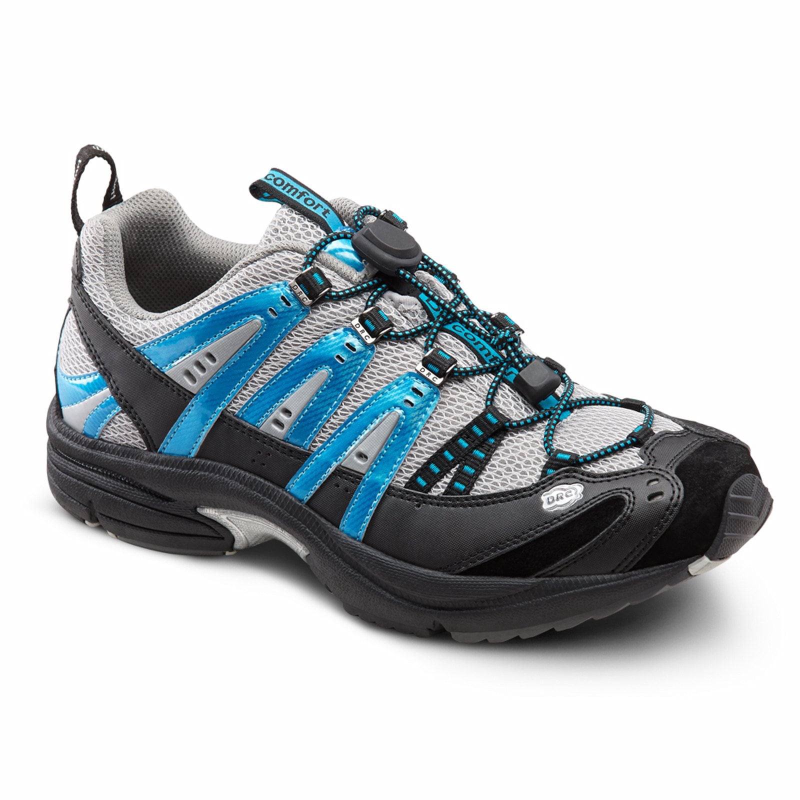 métallisé/Bleu 9.5 Wi... Dr Comfort Performance Hommes thérapeutiques de l'Athletic Shoe 