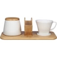 thumbnail image 1 of Melitta Artisan Porcelain Pour-Over Coffeemaker and Canister Set, White, 1 of 7
