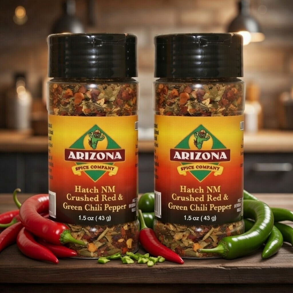 (2Pack) Hatch Crushed Red and Green Chile Pepper