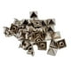 thumbnail image 3 of 20 tachuelas piramidales de Metal, remaches huecos, piramidales, tachuelas para cinturones, bolsos artesanales Plata Zulema Pyramid Stud Rivets, 3 of 8