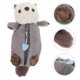 thumbnail image 2 of Zipper Pencil Bag Plush Pen Bag Plush Pencil Bag Students Pen Bag Plush Stationery Bag, 2 of 3