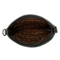 thumbnail image 4 of Wrangler Hobo Bags Large Crossbody Bags for Women Shoulder Purses with Striped Cotton Straps, Gray, 4 of 5