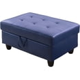 thumbnail image 5 of PonLivingOversized Leather Storage Ottoman with Lid Lifting, for Living Room/Bedroom/Office, 5 of 6