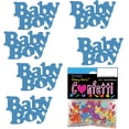 thumbnail image 3 of Confetti Word BABY BOY Blue Sky - Pouch (1/2 oz) - CCP7745, 3 of 8