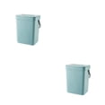 thumbnail image 4 of Kearding Cubo de basura Cubo de basura Cesto de basura con tapa Puerta de ahorro de espacio Multiusos Reciclaje de alimentos Baño Cocina Gadget Type1 NO1, 4 of 6