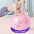 thumbnail image 3 of Thinsony Yoga Ball Base Beginner-Friendly Wide Application Easy To Made Of PVC Exercise Yoga Ball Base purple 1Set, 3 of 6
