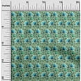 thumbnail image 1 of oneOone Rayon Light Green Fabric Florals Diy Clothing Quilting Fabric Print Fabric By Yard 56 Inch Wide, 1 of 6