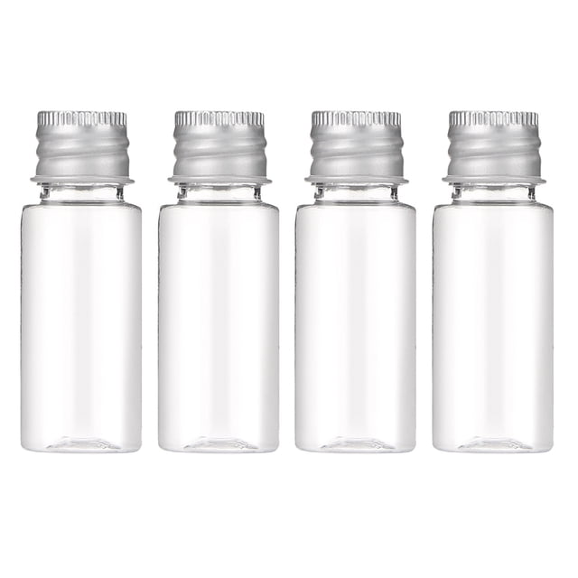 4pcs Botella Condimento 20 Ml Barbota Transparente para Barbacoa Al Aire Libre