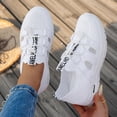 thumbnail image 3 of Rokment Orthopedic Athletic Walking Running Shoes for Women with Arch Support Breathable Comfortable Mesh Patchwork Slip on Tennis Nursing Sneakers, 3 of 8