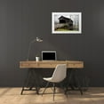 thumbnail image 3 of Hausenflock, Alan 24x17 White Modern Wood Framed Museum Art Print Titled - Humpback Bridge I, 3 of 4