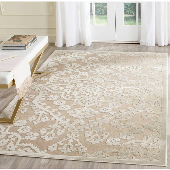 SAFAVIEH Paradise Karolina Traditional Area Rug, Stone, 5'3" x 7'6"