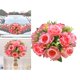 thumbnail image 5 of Simulación Rose Ball Bouquet Road Leadership Bouquet para Decoración de de Coche, 5 of 6