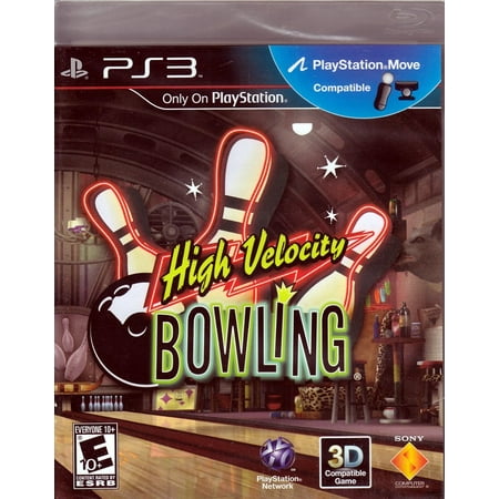 High Velocity Bowling PS3 Video Game Sony (Best Ps3 Sports Games)