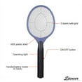 thumbnail image 5 of Spencer Electric Fly Swatter Killer Racket Bug Zapper for Mosquito & Insect Repellent Killer,Blue, 5 of 9