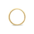 thumbnail image 4 of Gem & Harmony Mens 14K Yellow Gold 8mm Milgrain Wedding Band Ring for Men, 4 of 6