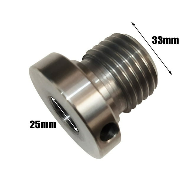 Lefu Wood Lathe Chuck Adapter Screw Thread Spindle Adapter for Wood Turning Lathe