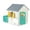 White, variant on DOLU Pink Cottage Playhouse, Indoor/Outdoor Toy House Set for Kids Age 2+ Years