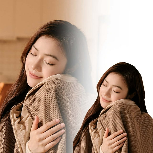 Hearth & Gear Heated Blanket USB Washable Heating Shawl For Home & Outdoor Use Bike Pedal Mini Cycle Exercise Bike Mini Pedal Therapeutic Hand Warmer Mini Pedal Exercise Bike Rip Work Out Exercise