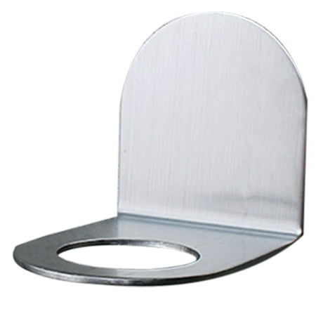 

Bangcool Bathroom Bottle Holder Creative Stainless Steel Wall Mounted Shampoo Holder Hook