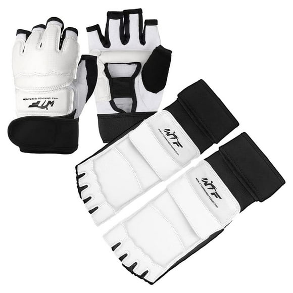 Taekwondo Sparring Gear Foot Protector Karate Boxing Sparring Foot Guard, Martial Arts Protective Foot Gear