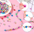 thumbnail image 3 of cuentas de arcilla polimérica, cuentas de frutas, cuentas de flores para hacer joyas, pulseras, manualidades, joyas para el cabello (accesorios dorados) Zefei Wu 9024735031574, 3 of 5