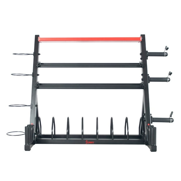 Soporte de Rack de almacenamiento de pesas todo en uno Sunny Health & Fitness Mod. SF-XF920025