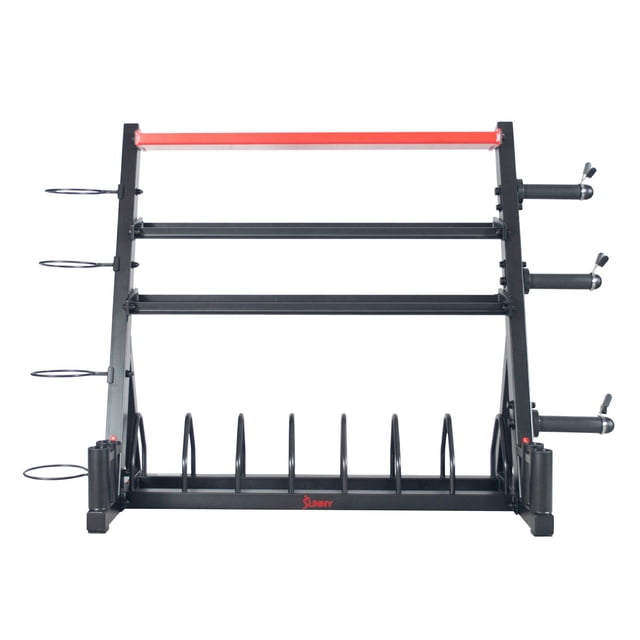 Soporte de Rack de almacenamiento de pesas todo en uno Sunny Health & Fitness Mod. SF-XF920025