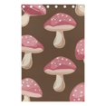 thumbnail image 5 of Mushrooms Brown Black Out Curtains 72 Inch Length Curtains for Sliding Glass Doors Bedroom Living Room 2 Pack, 5 of 6