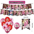 thumbnail image 3 of 32 PCS For Bratz Cartoon Themed Party Decorations and Favors Set – Banner, 18 Balloons and 13 Cupcake Toppers for Celebration Birthday Parties Supplies, 3 of 5