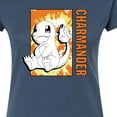 thumbnail image 3 of Pokémon - Tie Dye Charmander - Juniors Fitted Graphic T-Shirt, 3 of 5