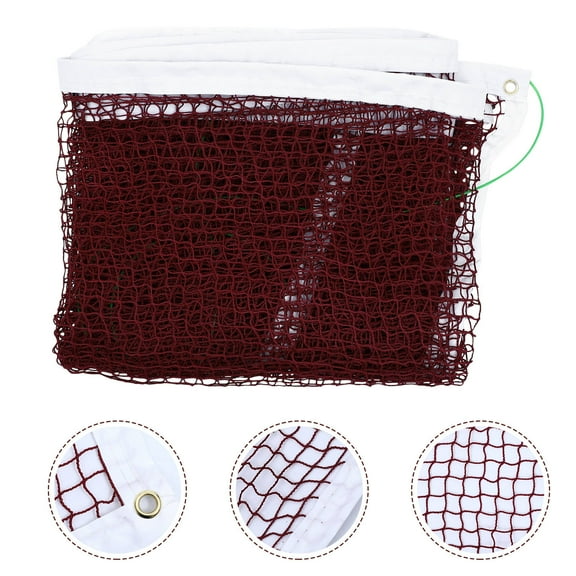 IDEANATEGRATE 1 Set Portable Badminton Net Set Assorted Color Durable for Multi-Game Use in Beach and Grass