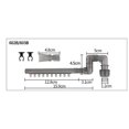 thumbnail image 5 of POINTERTECK Hw-603b Filtre d'Aquarium pour Réservoir de Poissons Tube d'Entrée et de Sortie d'Eau Pièces de Réservoir Accessoires d'Entrée, 5 of 5