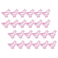 thumbnail image 2 of Rosy Iron and Plastic Paper Clips for Office Use 50pcs Chick Shaped Durable Clips for Documents and, 2 of 9