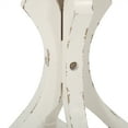 thumbnail image 5 of Noble House Miyanna Fir Wood Accent Table, Distressed White, Natural, 5 of 7