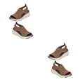 thumbnail image 2 of Jumpingount Sandalias de verano para mujer, zapatos cómodos y transpirables con punta para el diario, sandalias de cuña informales ligeras y Type9 NO9, 2 of 6