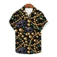 thumbnail image 5 of YLSDY Carnival Shirts for Men Funny Carnival Graphic Button Down Shirts Long Sleeve Lapel Holiday Party Hawaiian Shirt with Pocket Multicolor XXXXL, 5 of 7