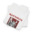 thumbnail image 3 of Iron Maiden T Shirt Heavy Metal Band Music English Design Heavy Cotton Tee - White / L, 3 of 4
