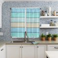 thumbnail image 4 of Wood Grain Candy Color Aqua Curtain Home Decoration Living Room Short Curtains Window Treatments For Kitchen Bedroom, 4 of 6