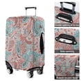 thumbnail image 5 of Pink Paisley and Floral Pattern Luggage Cover Fashion Suitcase Cover Baggage Covers Fit 25-28 Inch Luggage (Go Travel), 5 of 5