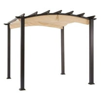 Replacement Canopy for The Hampton Bay Arched Pergola - Standard 350 - Beige