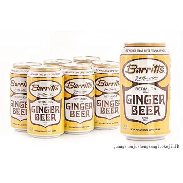 Original Ginger Beer, NonAlcoholic Soda Cocktail Mixer, 12 Fl Oz Cans
