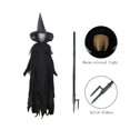 thumbnail image 5 of Clearance Hotyverty Halloween Witch Decorations Outdoor, 5FT Light Up Witch Stakes Set of 3 | Warm-color LED, Scary Witches Design, Halloween Yard Decor, For Lawn, Garden, Halloween Gift for Kidults, 5 of 8