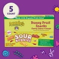 Annie's Organic Sour Bunny Fruit Flavored Snacks, Gluten Free, 5