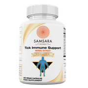 Samsara Herbs Tick Immune Support - The Original Herbal Formula (300 Capsules)
